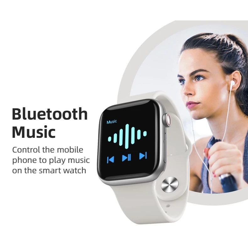 IWO X8 Smartwatch Bluetooth Série 8 Homens Mulheres Esporte À Prova D'água