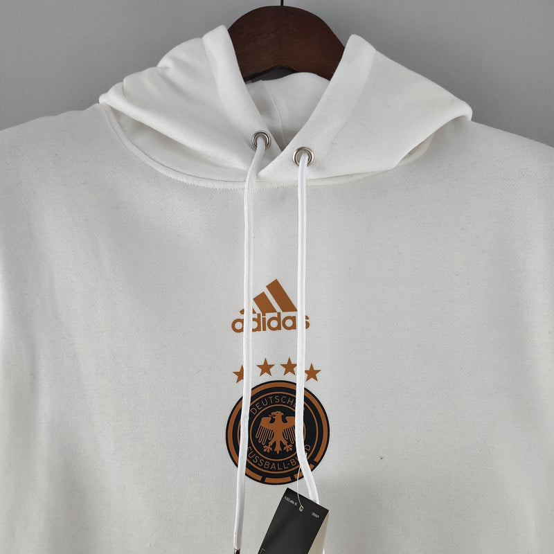 Moletom da Alemanha 2022 Branco - Adidas