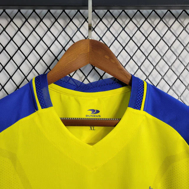 Camisa Al-Nassr I 23/24 Duneus - Amarelo e Azul