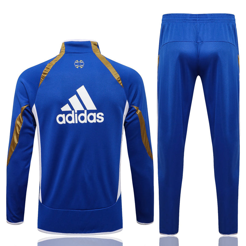 Conjunto Juventus 21/22 Azul - Adidas - Com Fecho